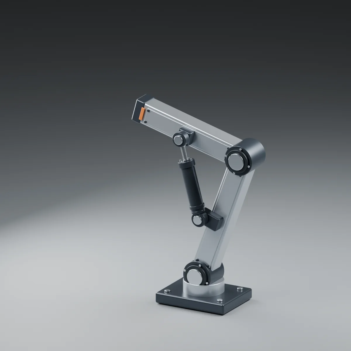 ロボットの機構の制作画像